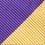 Purple Microfiber Purple & Gold Stripe Self-Tie Bow Tie